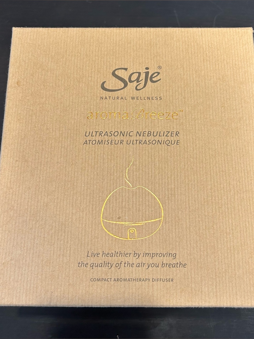 Saje aromaBreeze Ultrasonic Nebulizer